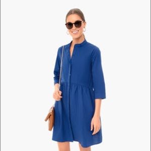 Tuckernuck Navy Royal Shirt Dress XS